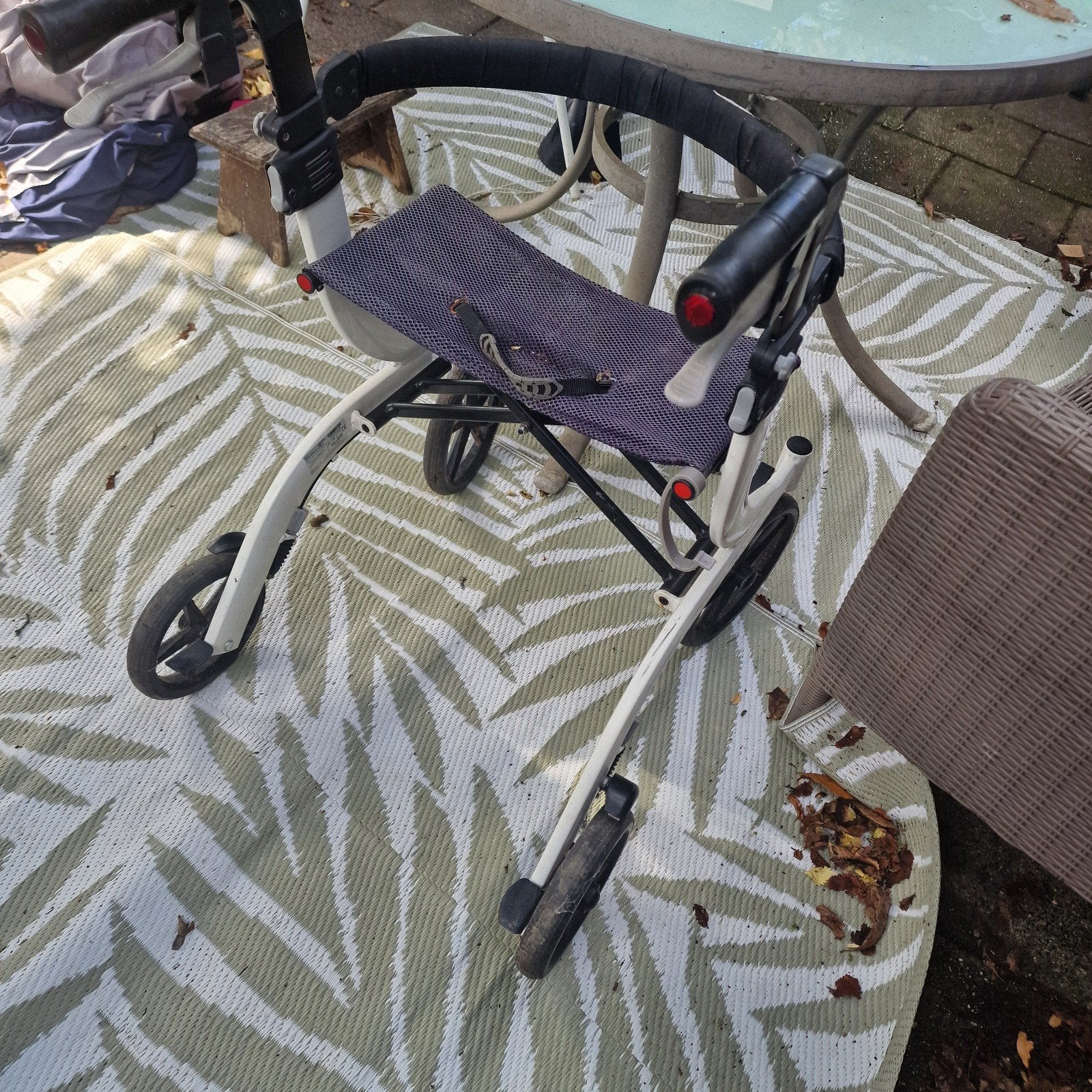 travixx rollator, Ophalen of Verzenden, Gebruikt, Duwrolstoel