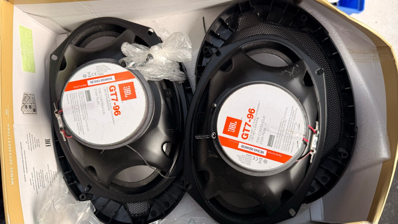 JBL GT7-86 Autospeakers (2 stuks) - Zo goed als nieuw, Auto diversen, Ophalen of Verzenden, Zo goed als nieuw