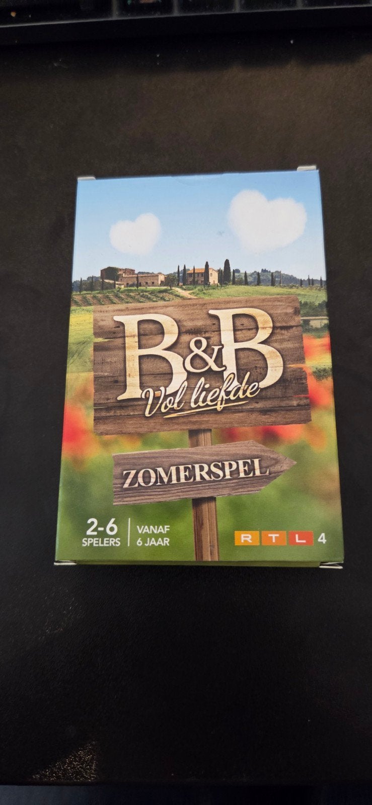 B&B Vol Liefde Zomerspel Kwintetkaartspel RTL4, Vijf spelers of meer, Ophalen, Nieuw, SowiesoHelder B.V. / Fremantle Productions B.V.
