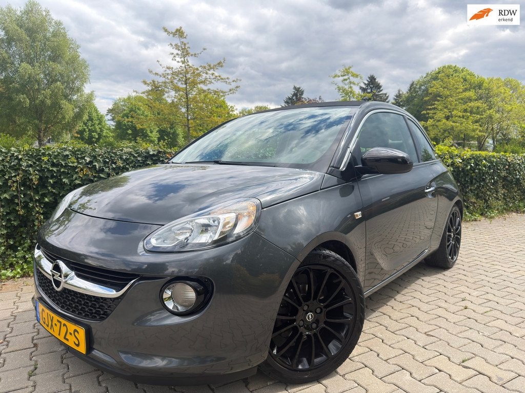 Opel ADAM 1.2 Edtion , Vouwdak , City , Half-Leder , Navi-Mu, Voorwielaandrijving, ADAM, Gebruikt, 4 cilinders