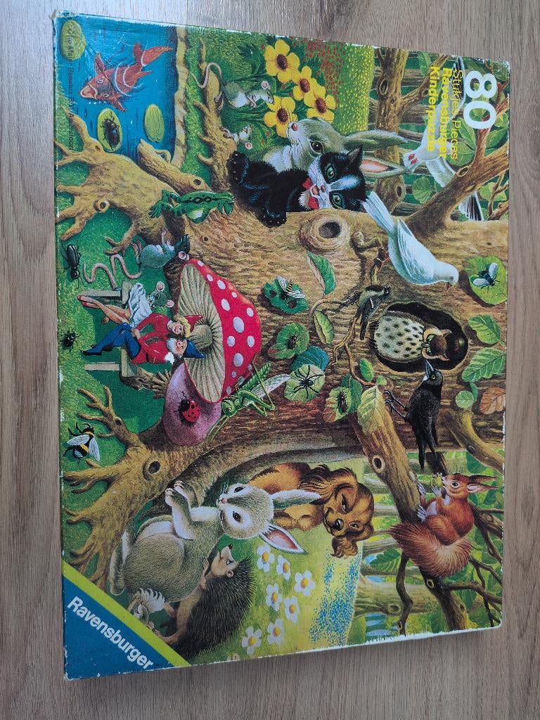 Puzzel pinkeltje van ravensburger 80 stukjes, Ophalen of Verzenden, Meer dan 50 stukjes, Gebruikt, 4 tot 6 jaar