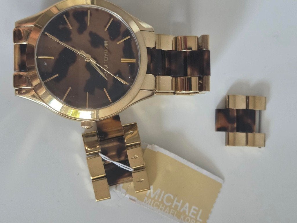 Michael Kors MK4284 horloge, Overige merken, Staal, Gebruikt, Polshorloge