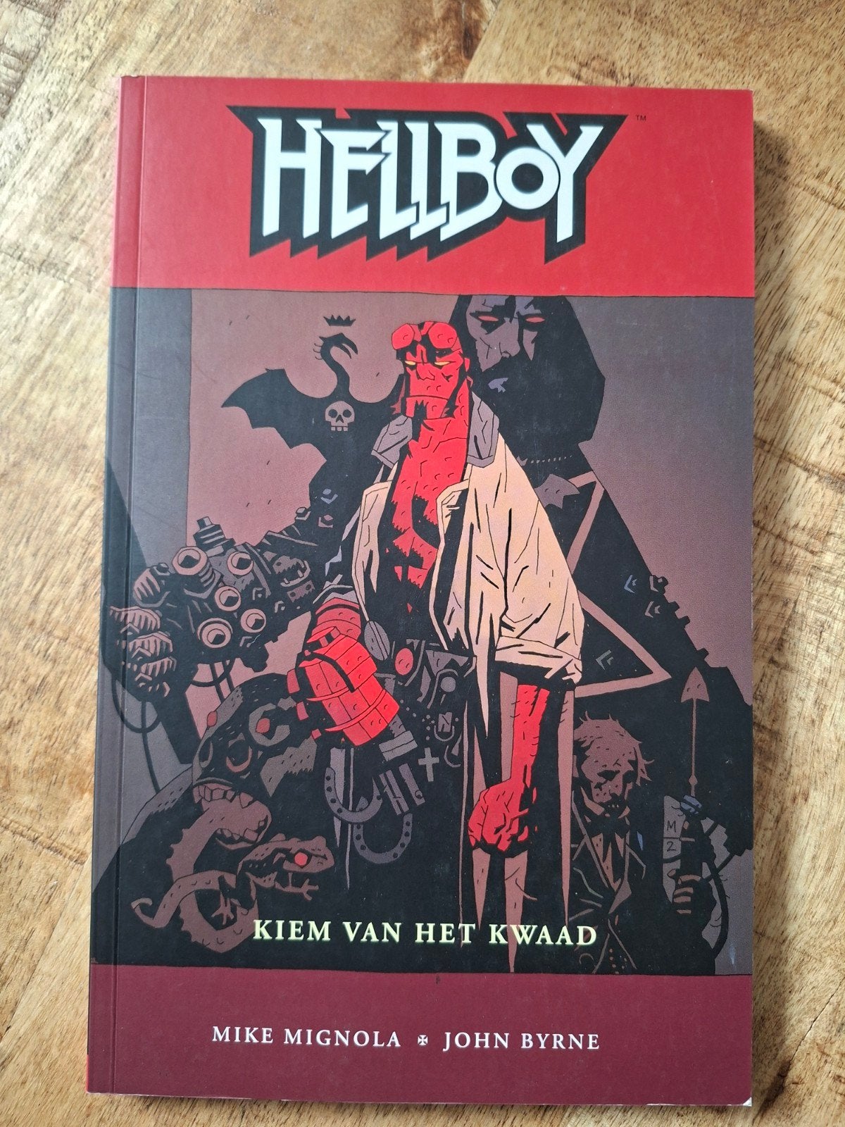 Hellboy: Kiem van het Kwaad - Nederlandse Comic, Eén comic, Amerika, Mike Mignola, John Byrne, Ophalen of Verzenden