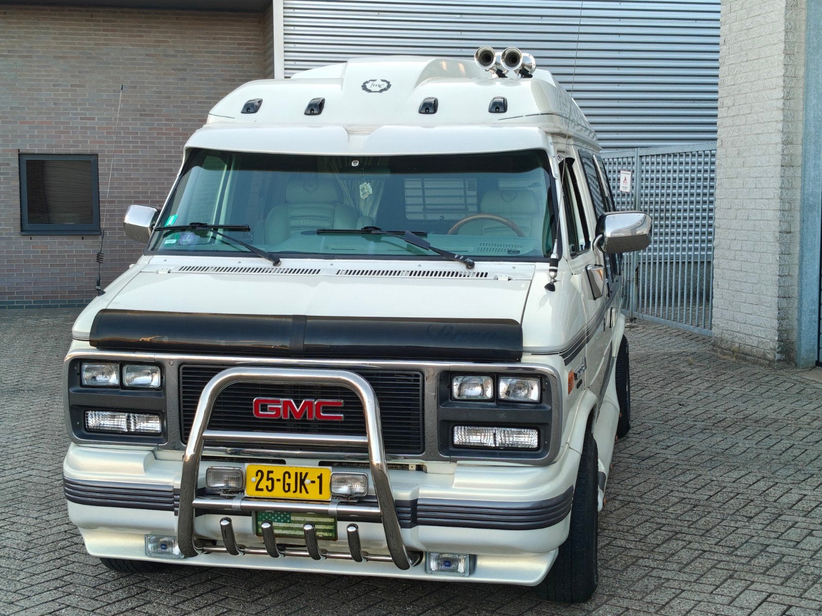 GMC Vandura 1993 Wit, Wit, 6 stoelen, 5734 cc, Te koop