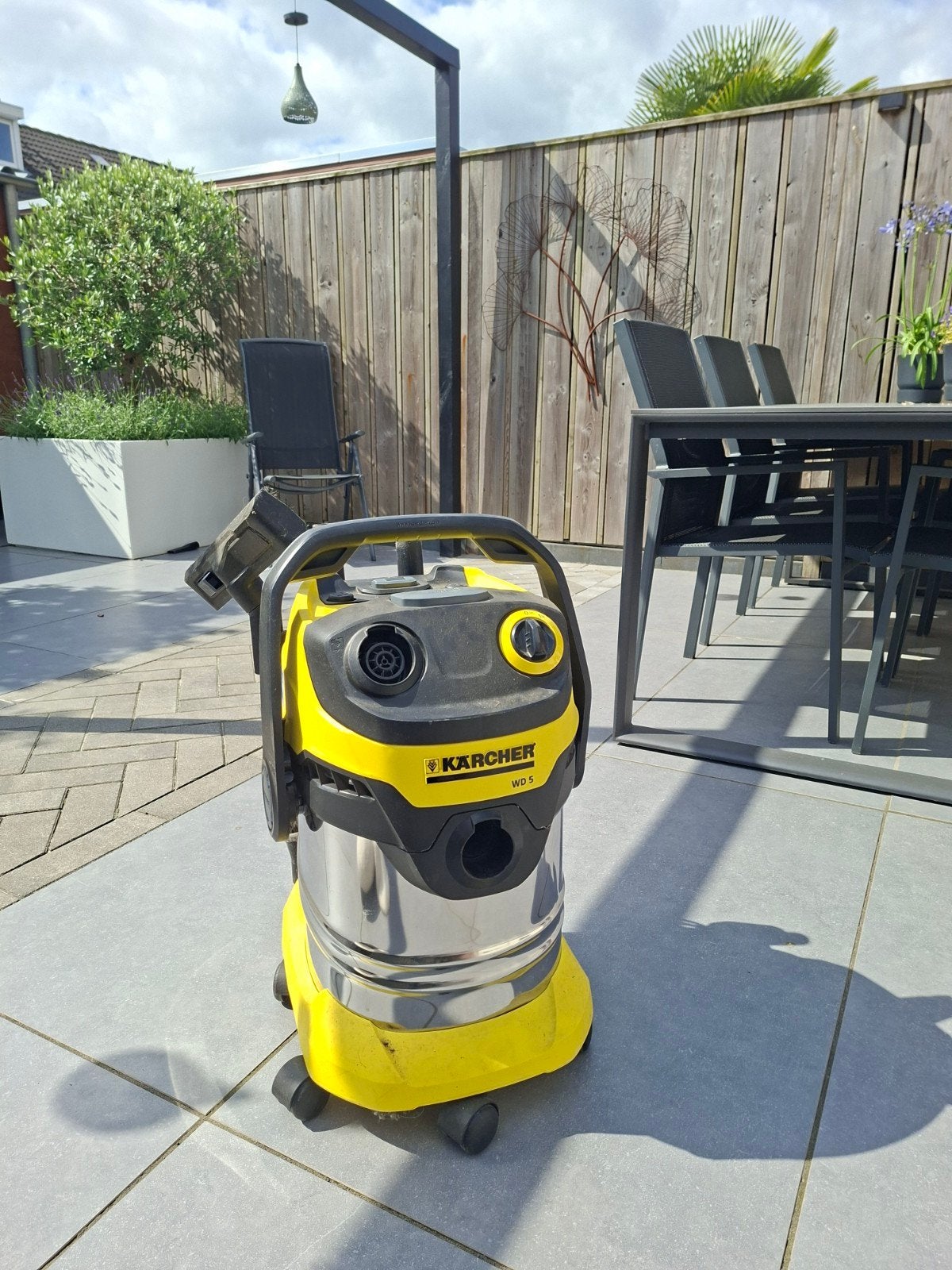 Goedwerkende karcher type WD 5, Ophalen of Verzenden