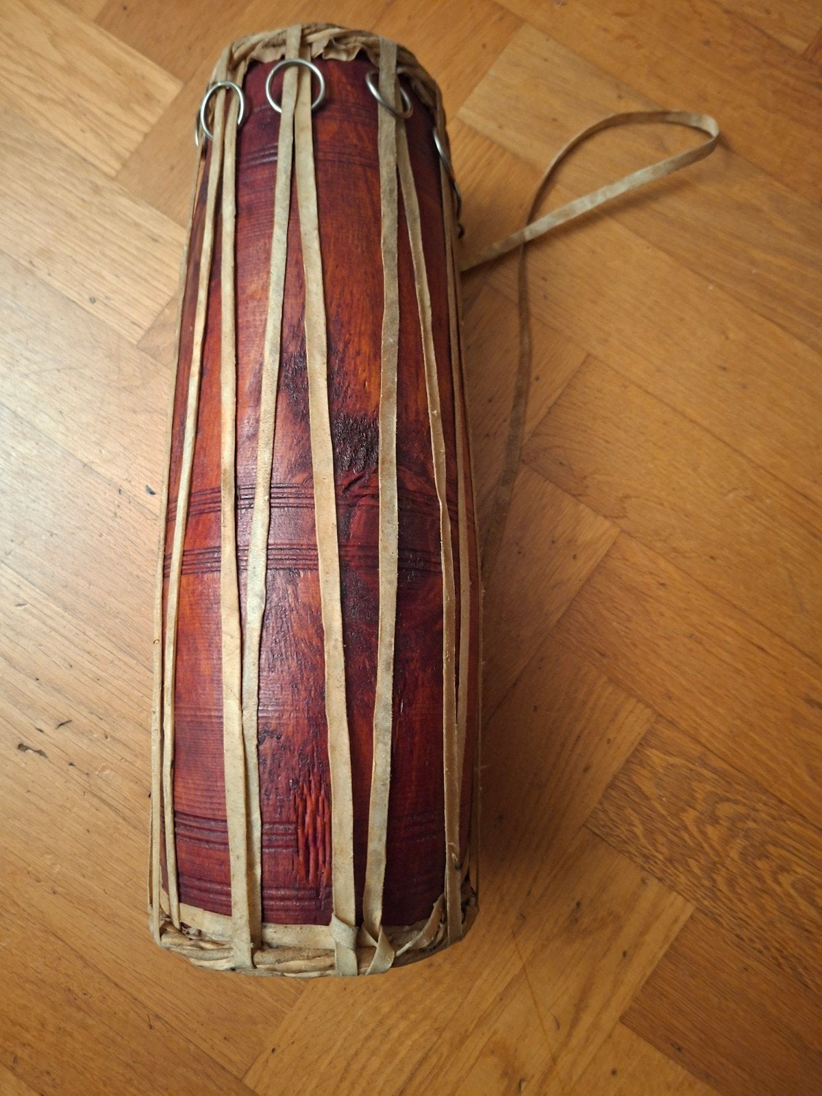 djembe drum, Ophalen, Trommel