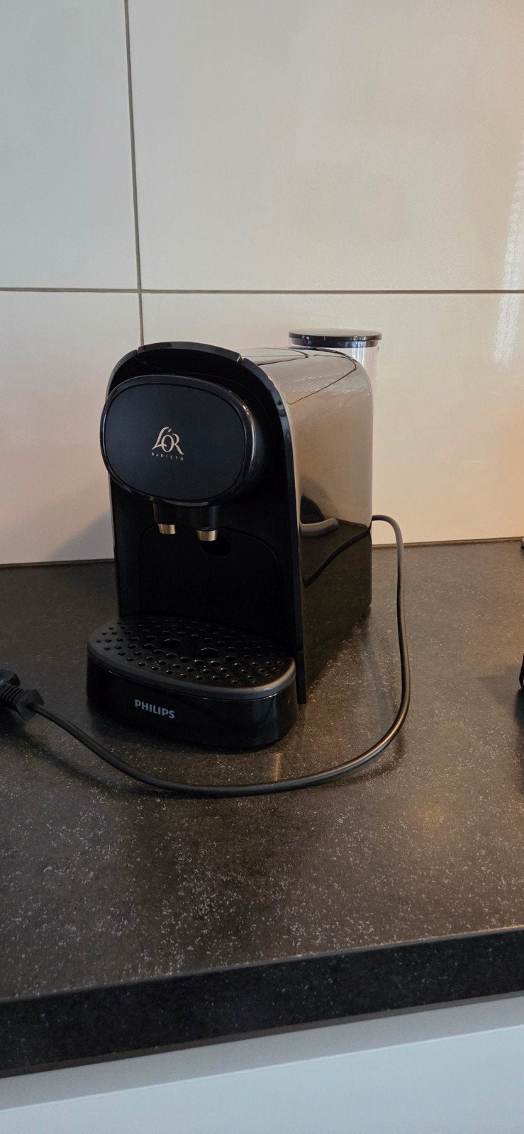 Philips L'OR Barista Koffiezetapparaat Zwart, Koffiemachine, Ophalen of Verzenden, Zo goed als nieuw, 2 tot 4 kopjes