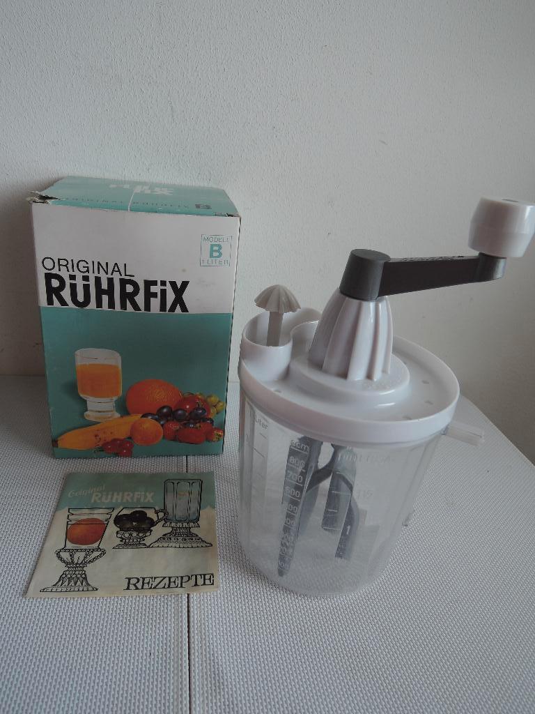 Witte Ruhrfix handmixer in gebruikte staat, Ophalen of Verzenden, Gebruikt