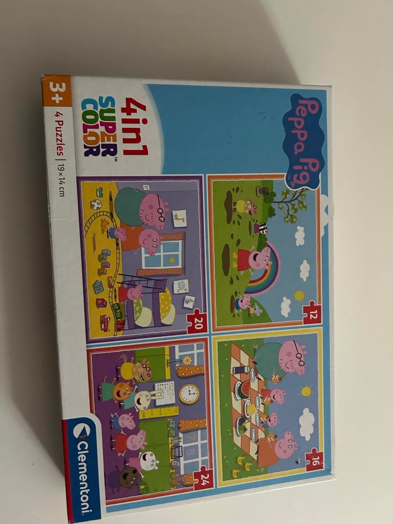 Paw Patrol & Peppa Pig Puzzels - Inclusief 2 Vloerpuzzels, Ophalen, 10 tot 50 stukjes, Gebruikt, 2 tot 4 jaar