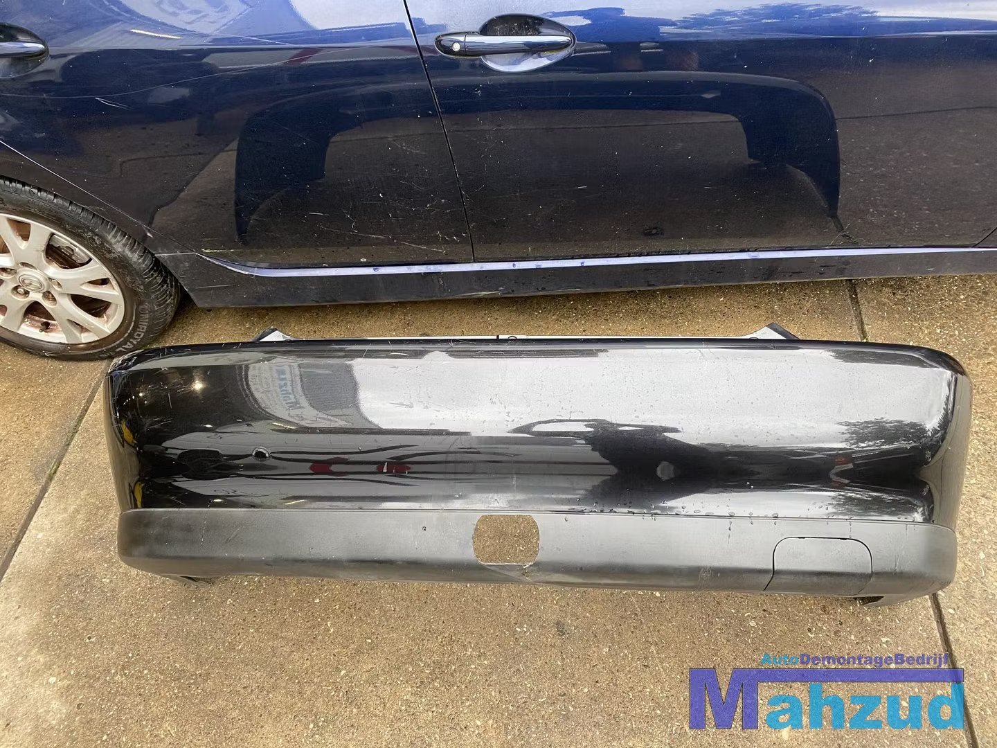 VW POLO 3 6V2 Achterbumper zwart, Auto-onderdelen, Gebruikt, Volkswagen, Volkswagen AG, Achter