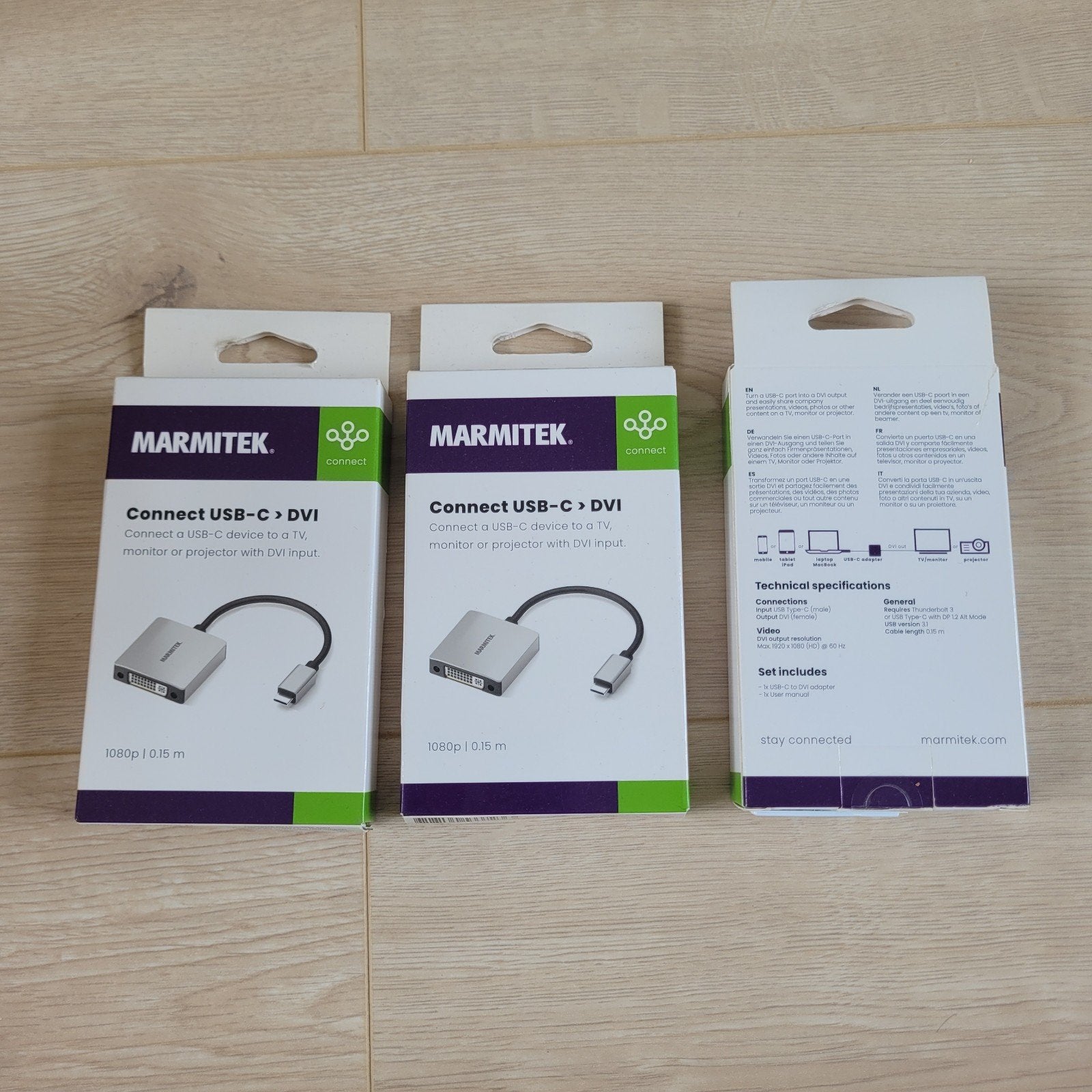 USB-C naar DVI adapter, Ophalen of Verzenden, Nieuw