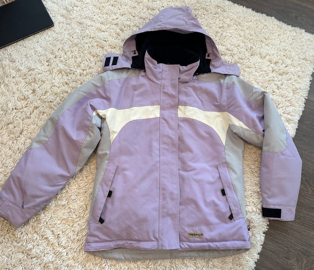 Dames lilac skijas ski-jack snowboard jas dames Trespass M, Kleding | Dames, Maat 38/40 (M), Nieuw, Ophalen of Verzenden, Jack