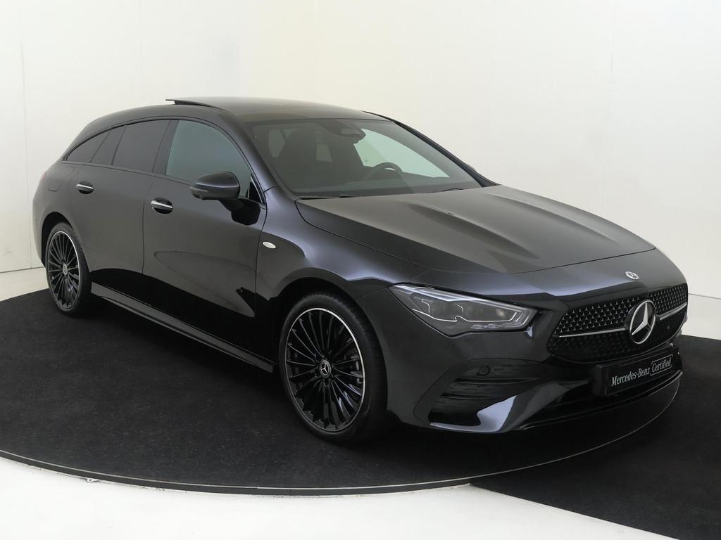 Mercedes-Benz CLA-klasse Shooting Brake 250 e Business Solut, CLA, Stof, Gebruikt, Zwart