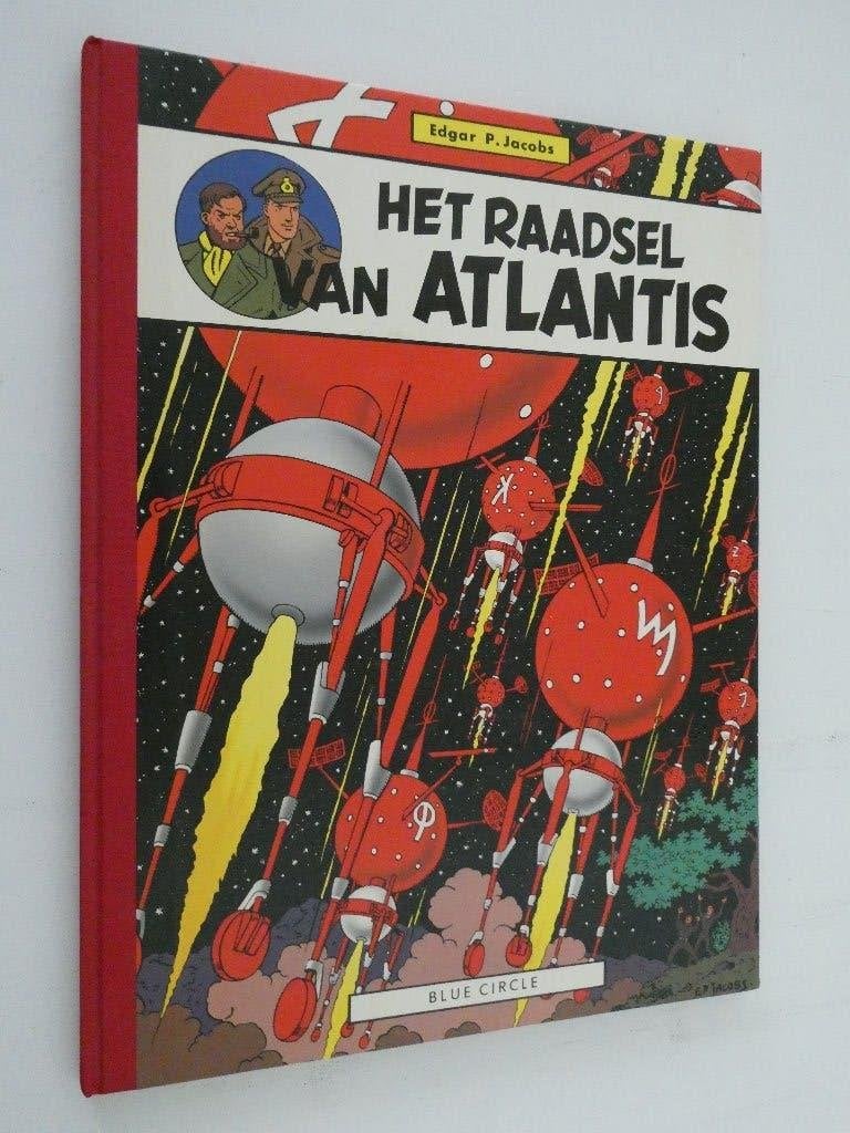 Blake en Mortimer  - 04_HC_G_Het raadsel van Atlantis [Blue, Eén stripboek, Ophalen of Verzenden, Gelezen, Jacobs, Edgar Pierre