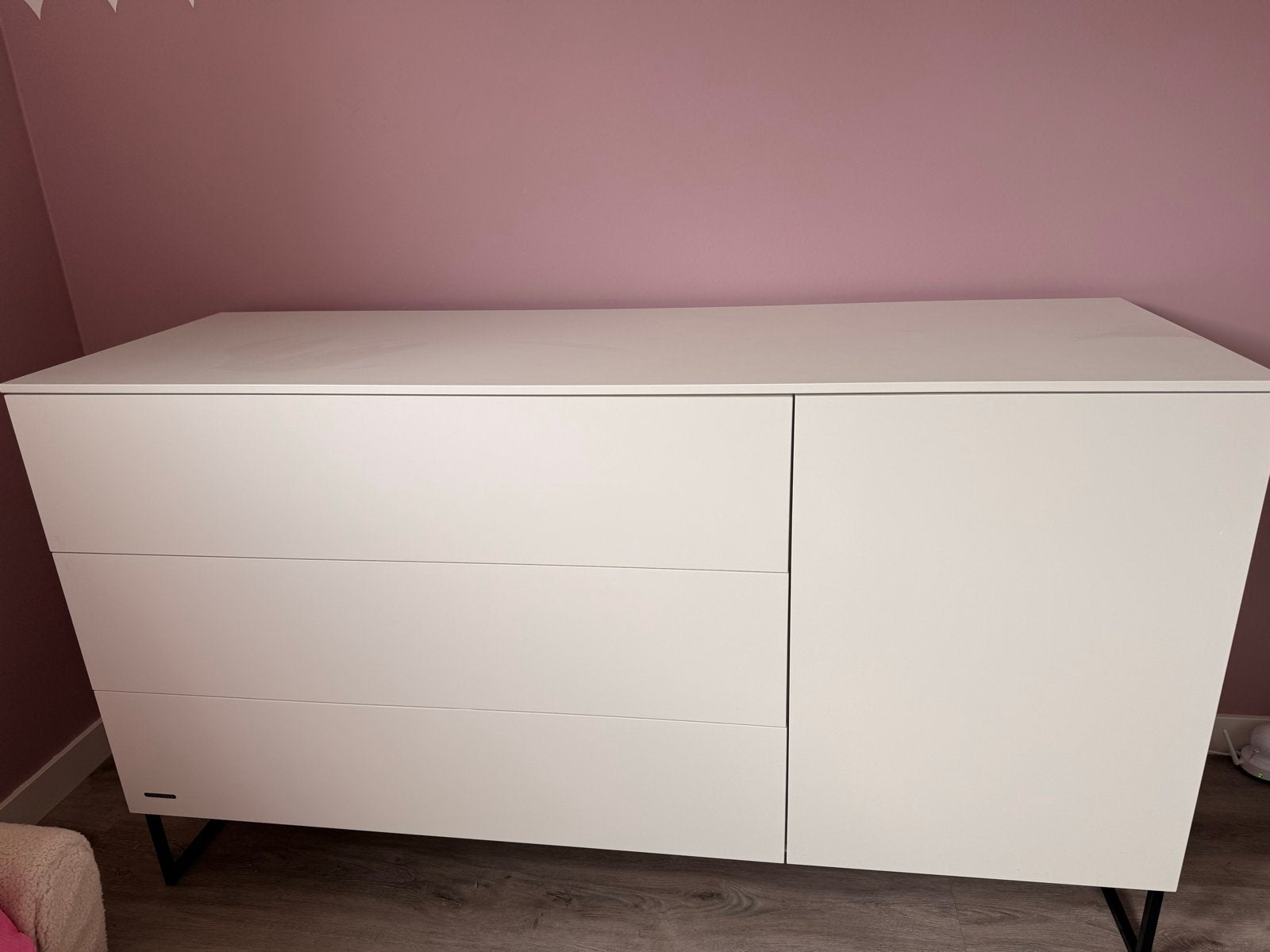 Kidsmill Intense II Commode XL Mat Wit, Gebruikt, 50 tot 70 cm, 100 cm of meer, Voetruimte