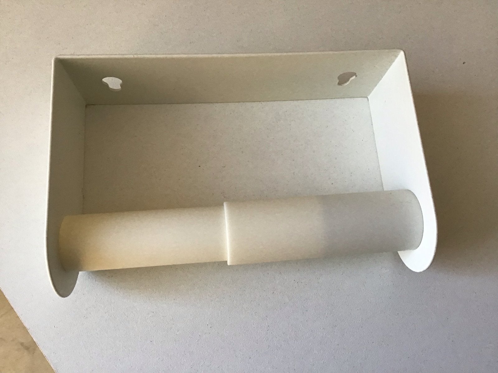 Witte toiletrolhouder, nieuw, Ophalen of Verzenden, Nieuw, Wit, Overige typen