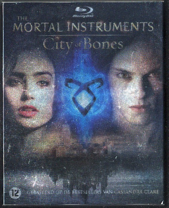 The Mortal Instruments City of Bones, SLIPCOVER. Blu-ray., Cd's en Dvd's, Gebruikt, Film, Science Fiction en Fantasy, Met slipcover/slipcase