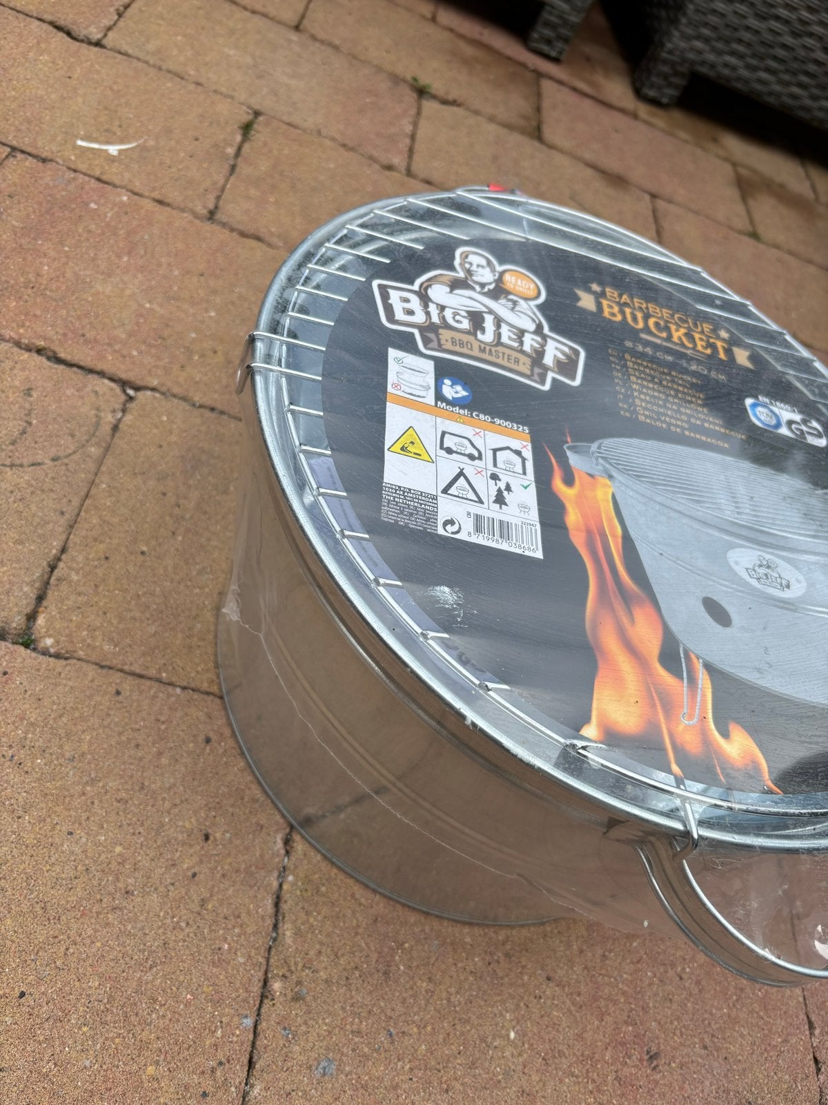 Big Jeff Barbecue Bucket - Nieuw in verpakking, Ophalen, Nieuw