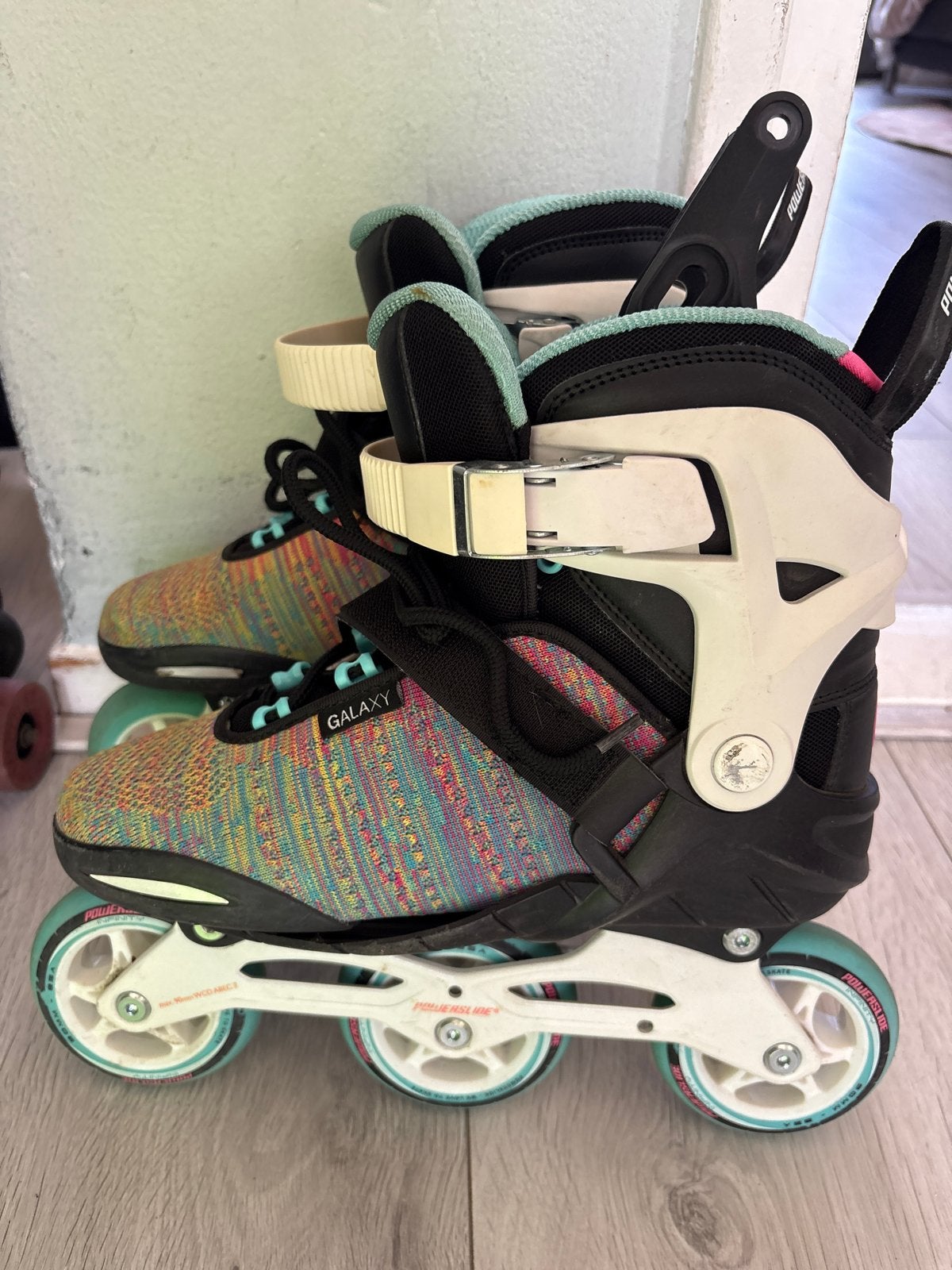 Powerslide Galaxy Inline Skates - Maat 38-40, Gebruikt, Ophalen of Verzenden, Inline skates 4 wielen, Powerslide