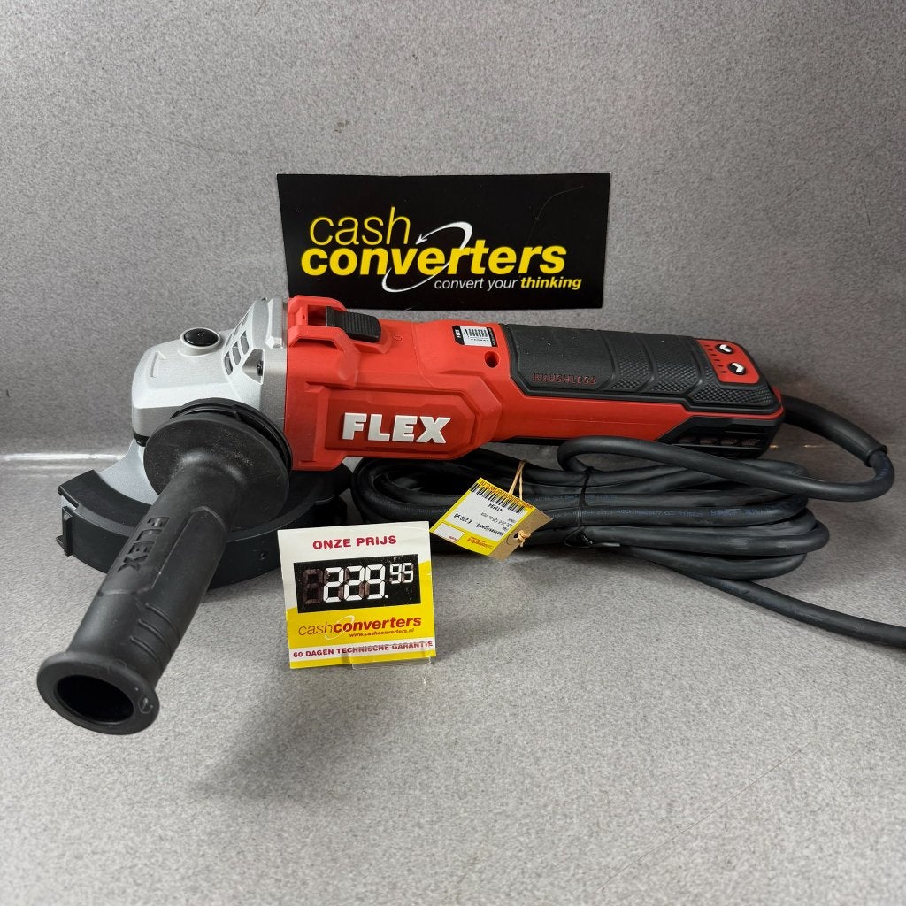 Flex LBE 20-8 125-EC INOX Haakste slijper | 415194, Ophalen of Verzenden, Gebruikt, Minder dan 700 watt, Haakse handslijpmachine