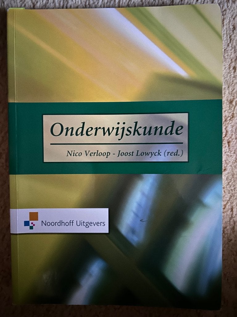 Onderwijskunde, Gelezen, Noordhoff, Ophalen of Verzenden, Overige onderwerpen