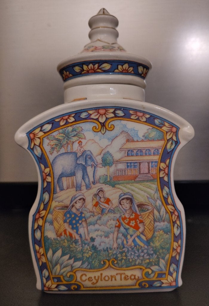 Vintage Sadler theebus "Ceylon Tea", Ophalen of Verzenden