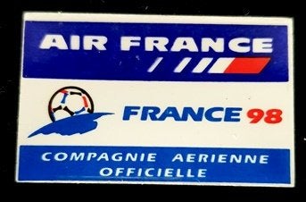 Air France- France 98 pin, Verzenden, Nieuw, Sport, Speldje of Pin