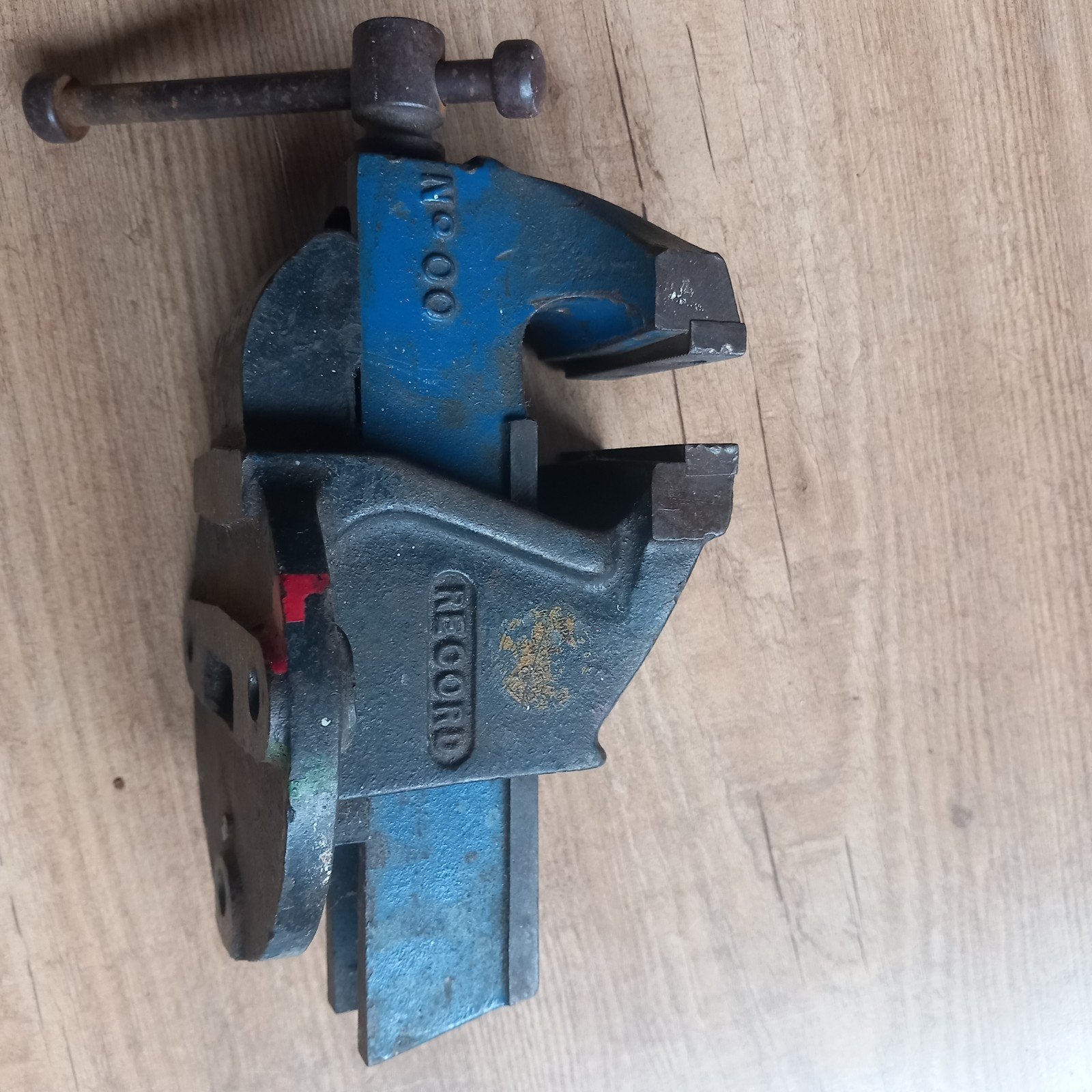 Vintage Record No. 00 Bankschroef - Werkbank bankschroef, Ophalen