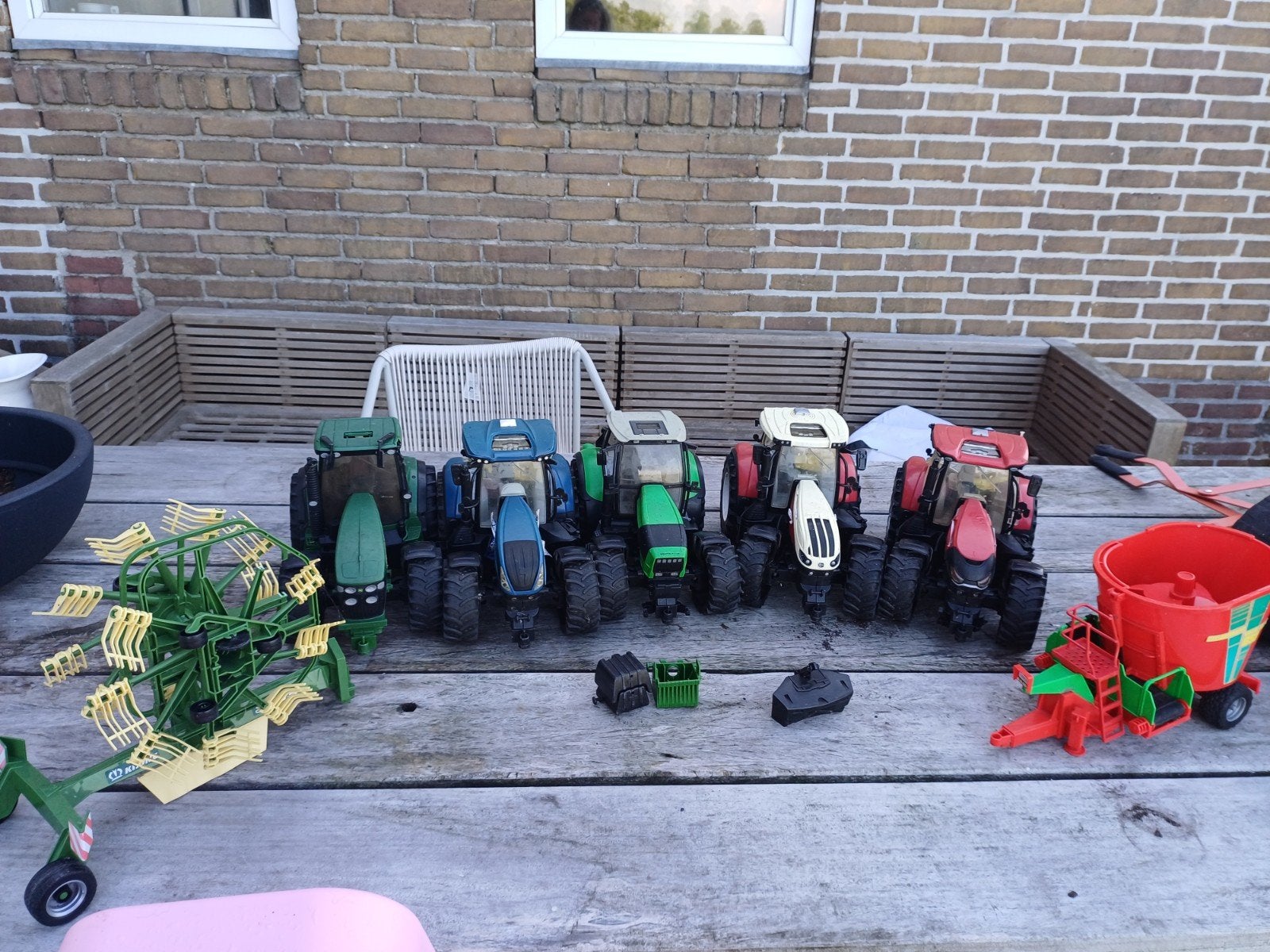 Bruder speelgoedtractoren en landbouwmachines, Ophalen, Gebruikt