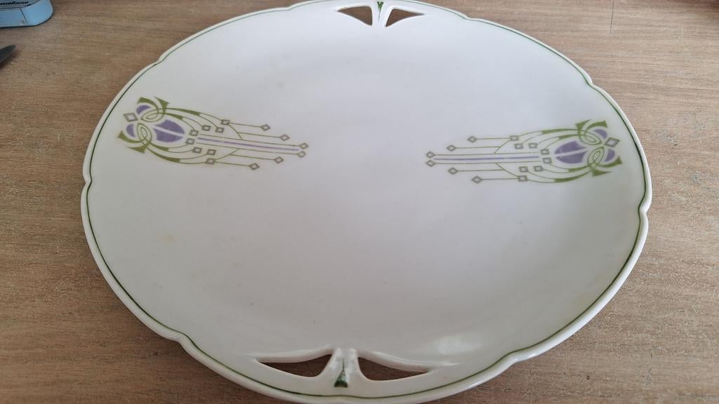 Antieke Art Nouveau schaal van W. Austria, Ophalen of Verzenden