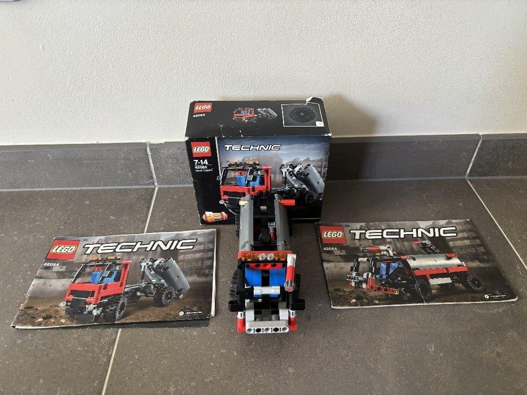 Lego Technic 42084 Hook Loader met doos en instructies, Kinderen en Baby's, Speelgoed | Duplo en Lego, Compleet, Lego, Ophalen of Verzenden