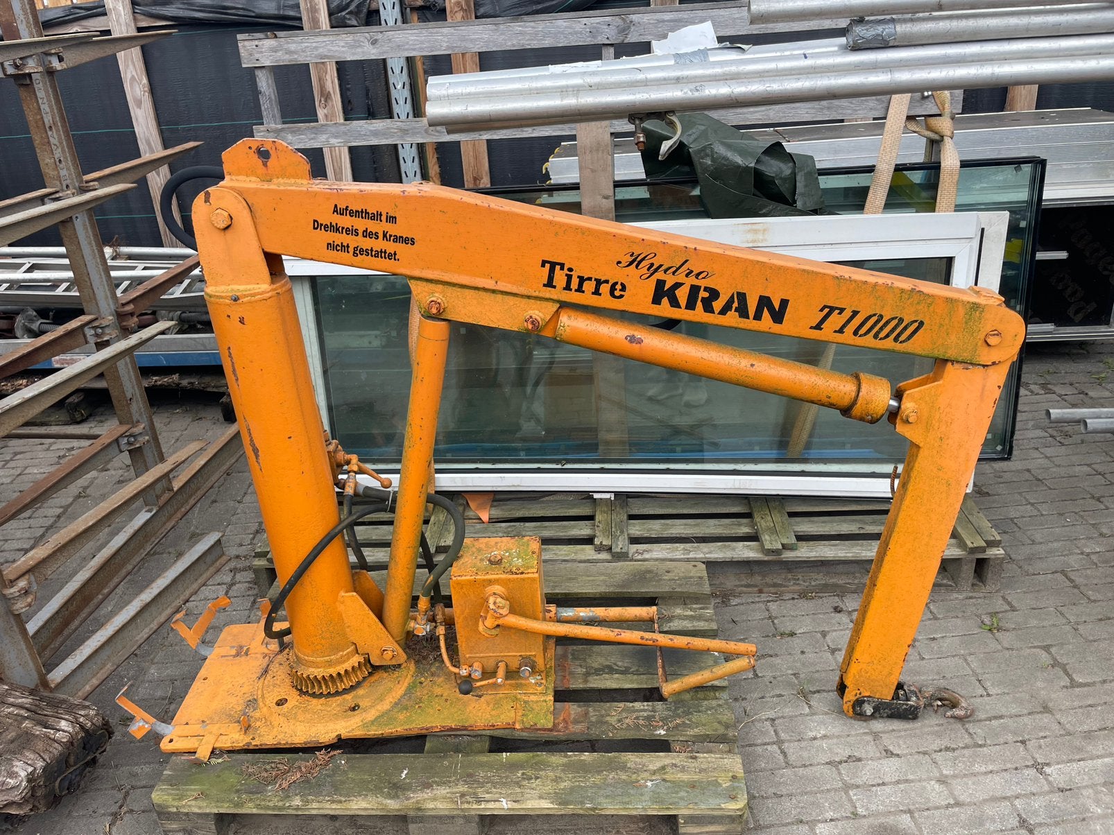 Laat kraan voor op aanhanger, Ophalen, Gebruikt, Overige typen, 2 tot 5 meter