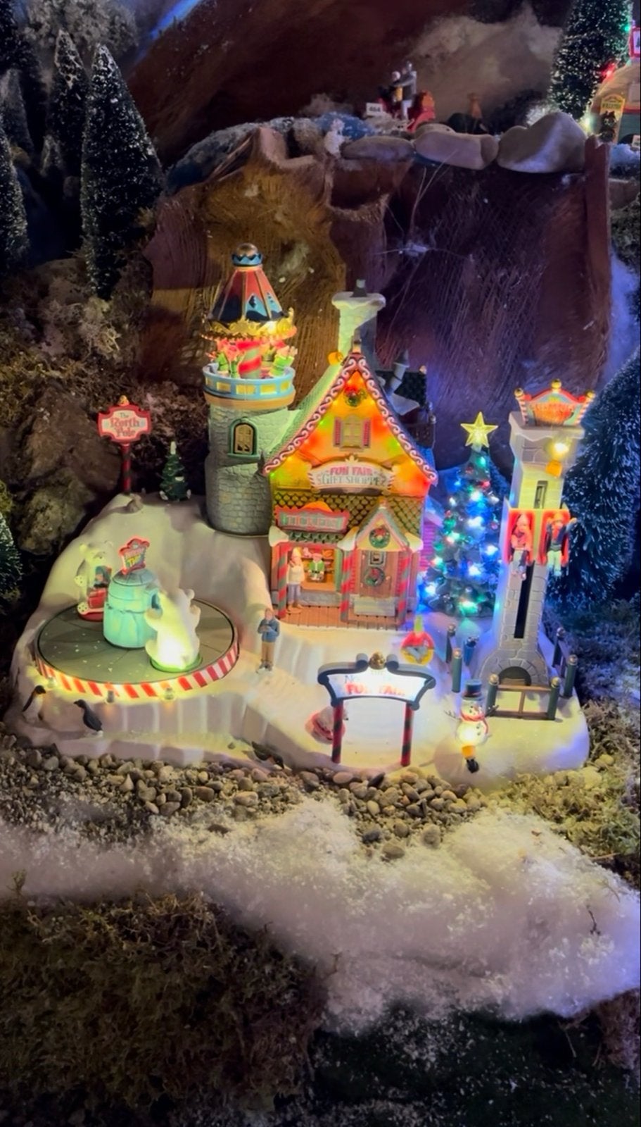 Lemax North Pole Fun Fair – Sights & Sounds, Diversen, Ophalen of Verzenden, Zo goed als nieuw