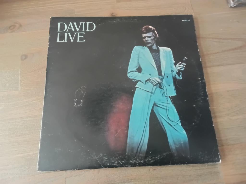 David Bowie-Live  dubbel lp uit 1974, Ophalen of Verzenden, Gebruikt, 12 inch