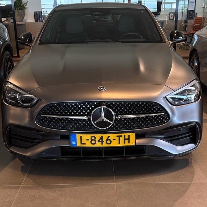 Mercedes-Benz C-Klasse C180 170pk 9G-TRONIC 2021 Grijs, Automaat, 1800 kg, Zwart, 4 cilinders