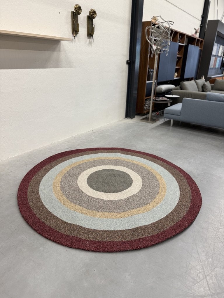 Nieuw Csrugs Circular Vloerkleed Wol Design Tapijt Rond 200