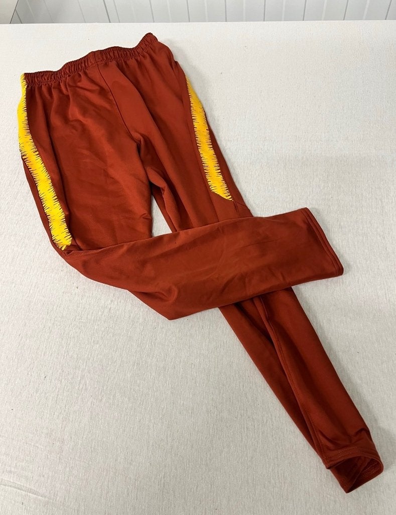 Roma Trainingsbroek Dry Squad Bruin-Goud voetbal 2018-2019, Maat XL, Ophalen of Verzenden, Zo goed als nieuw, H