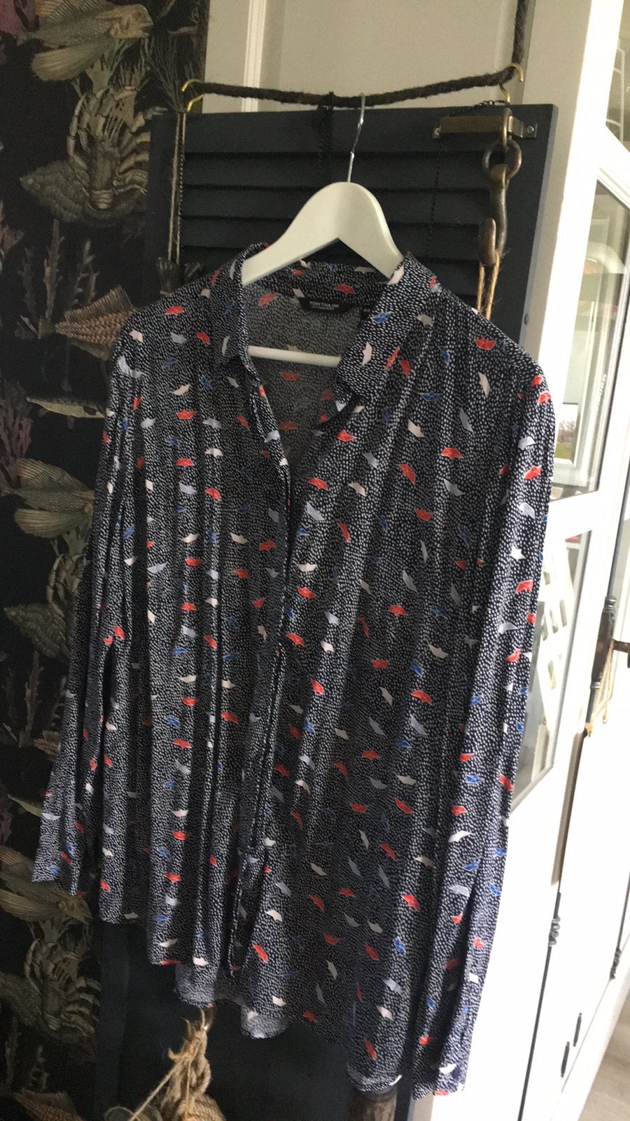 Tom Tailor dames blouse maat 44, Ophalen, Zo goed als nieuw, Maat 42/44 (L), Blauw