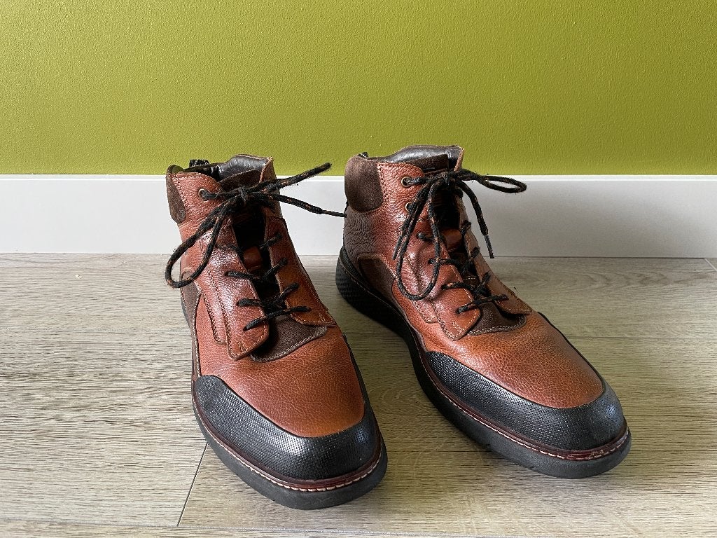 Australian Durango leren schoenen / Boots - Maat 46, Bruin, Boots, Ophalen of Verzenden, Zo goed als nieuw