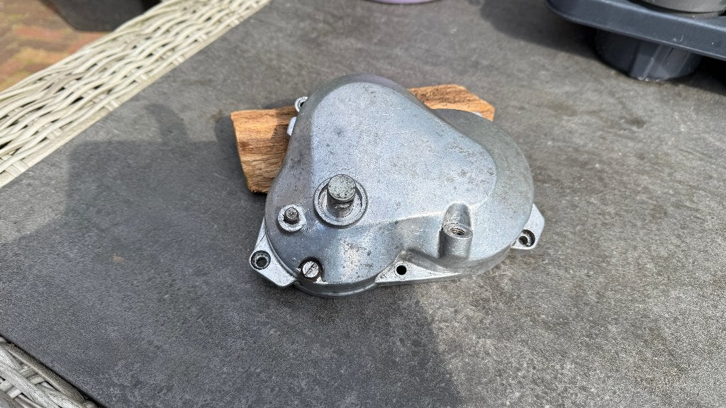 Puch Maxi kickstart koppelingsdeksel met complete inhoud., Ophalen of Verzenden, Gebruikt, Blok