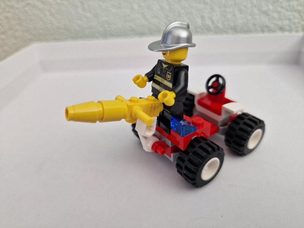 Lego city brandweerman, 30010, Ophalen of Verzenden, Gebruikt, Complete set, Lego