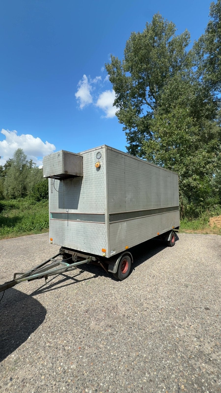 Dichte aanhanger met koelunit - Ideaal voor transport, Ophalen, Gebruikt, Barendrecht, Bunk