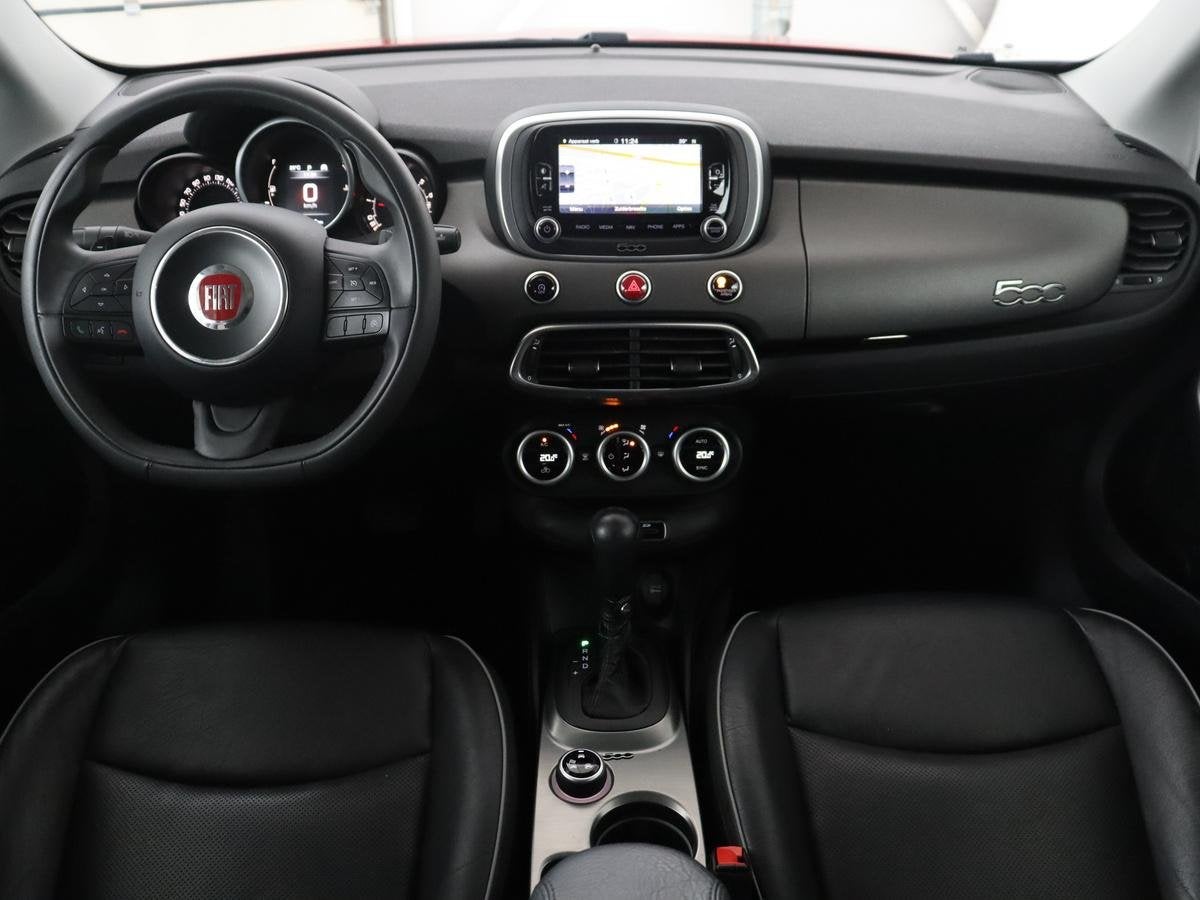 Fiat 500 X 1.4 Turbo MultiAir Lounge | Leder | Trekhaak | Bl, Gebruikt, 4 cilinders, 500X, 600 kg