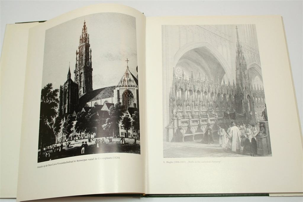 Neogotische Beeldhouwkunst — Kathedraal Antwerpen, Ophalen of Verzenden, Gelezen, Architecten