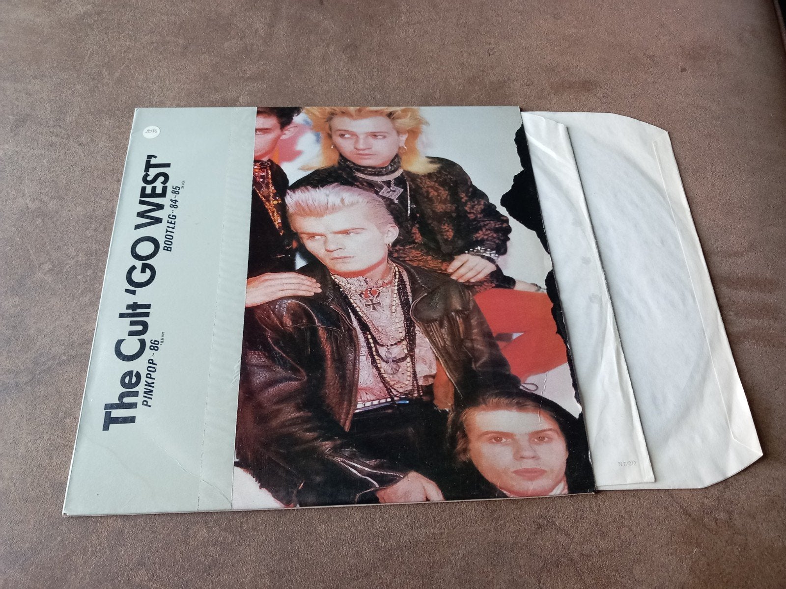 The Cult - Go West (Pinkpop '86 Bootleg LP), Cd's en Dvd's, Vinyl | Rock, Gebruikt, Alternative Rock, LP, 12 inch, Ophalen of Verzenden