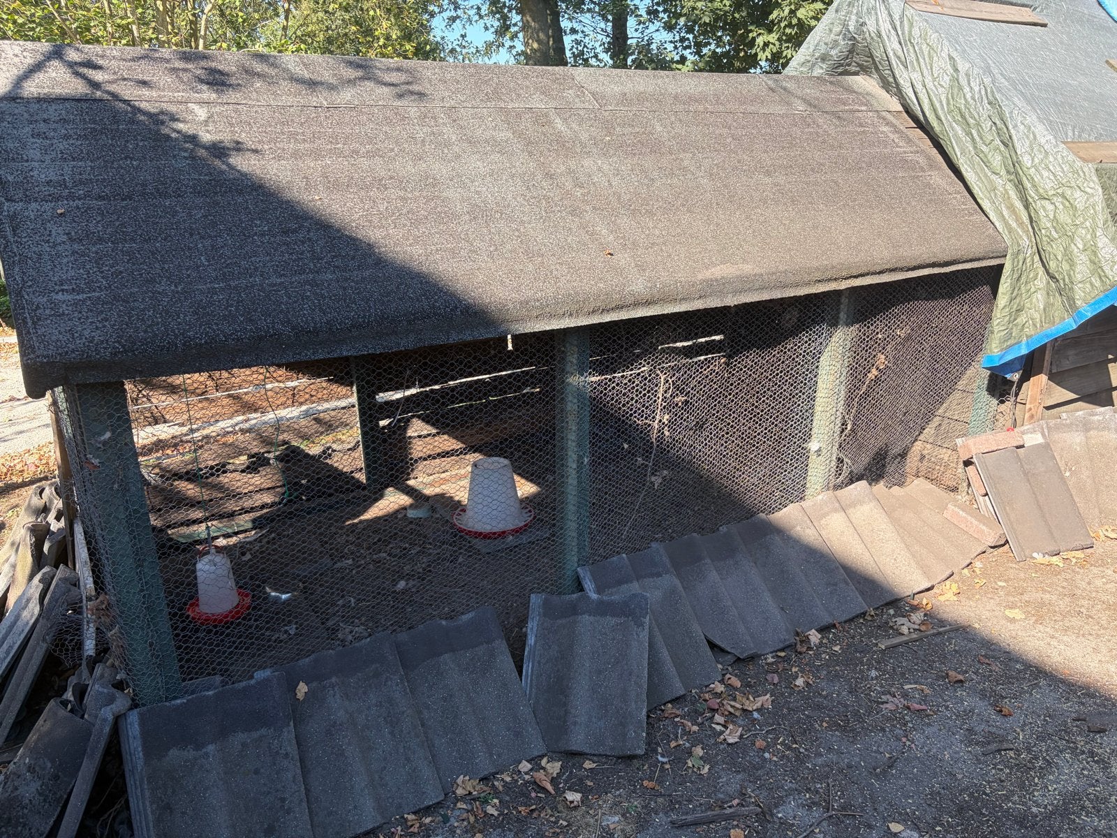 Gebruikt kippenhok., Dieren en Toebehoren, Pluimvee | Toebehoren, Ophalen, Gebruikt, Kippenhok of Kippenren
