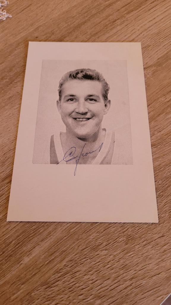 Cees Groot spelerskaart gesigneerd, Ophalen of Verzenden, Zo goed als nieuw, Ajax, Spelerskaart