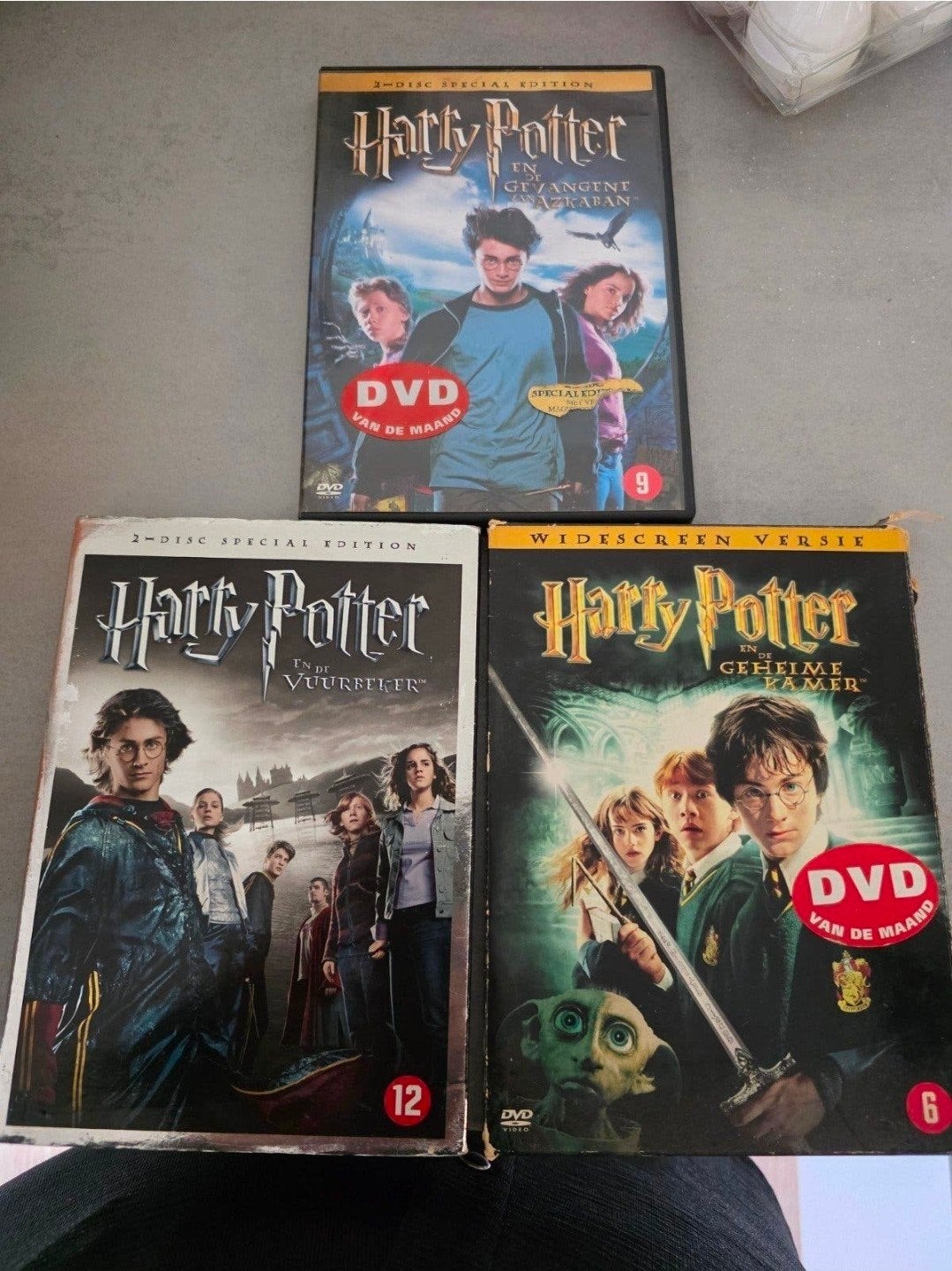 Harry Potter dvds, Vanaf 12 jaar, Ophalen, Zo goed als nieuw