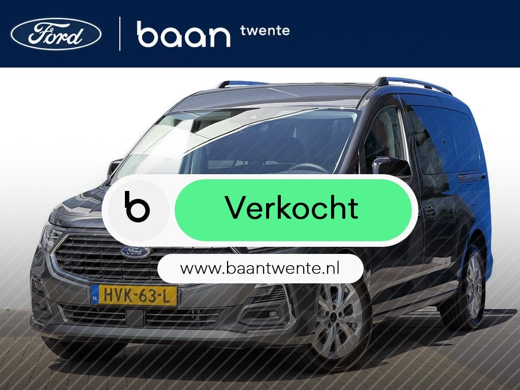Ford Tourneo Connect 1.5 Plug-IN Hybrid 150 PK Automaat Tita, Auto's, Ford, 12 maanden, Stof, 4 cilinders, Plug-in hybride