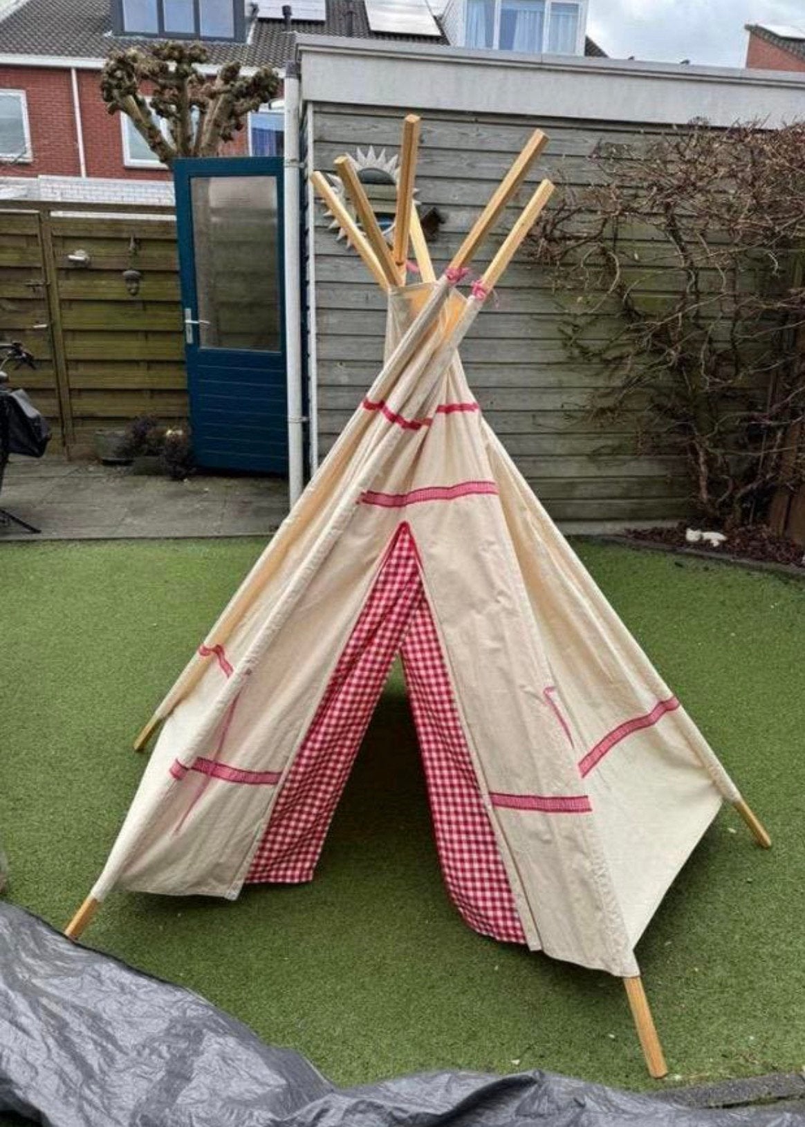 Tipi tent, Ophalen, Zo goed als nieuw